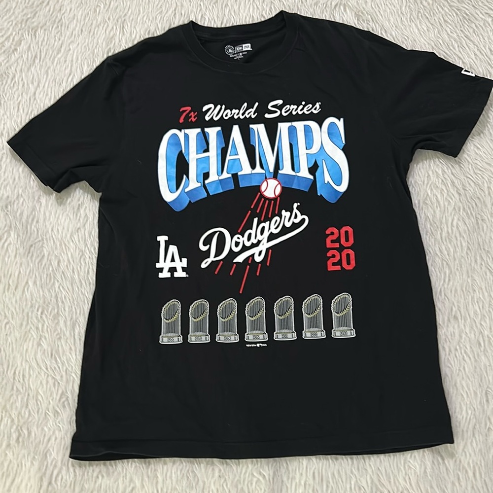Los Angeles world champion black t shirt size large